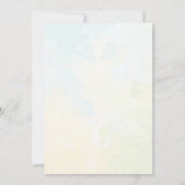 Waterverf Eiffeltoren verjaardag Kaart (Achterkant)