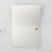 Waterverf eikenboom Dank u Feestdagen Kaart (Binnen)