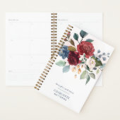 Waterverf Elegant Bloemenblad Planner (Display)