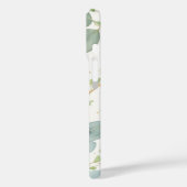 Waterverf Elegant Eucalyptus tak monogram Case-Mate iPhone Case (Achterkant / Links)