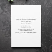 Waterverf Elegant Gay Wedding Tuxedo Save The Date