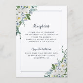 Waterverf Elegant Grey Informatiekaartje (Voorkant)