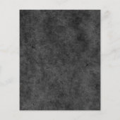 Waterverf Elegant Halloween Floral Boho Feather (Achterkant)