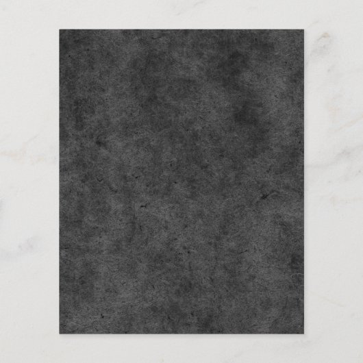 Waterverf Elegant Halloween Floral Boho Feather (Achterkant)