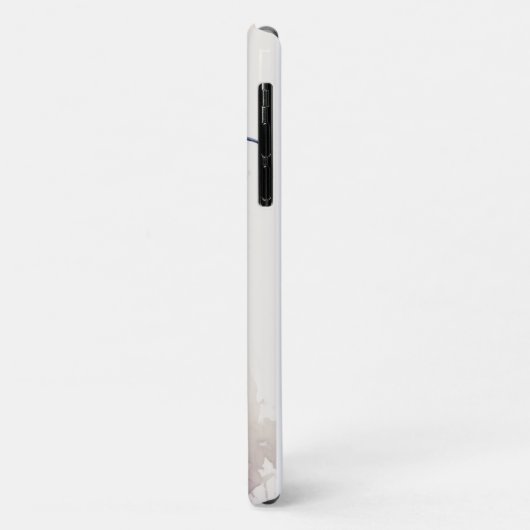 Waterverf Elegant Hummingbird Funny Monogram Naam Case-Mate iPhone Case (Achterkant/links)