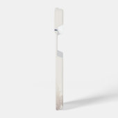 Waterverf Elegant Hummingbird Funny Monogram Naam iPhone Hoesje (Linkerkant)