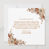 Waterverf Elegant Hummingbird Monogram met naam (Achterkant)