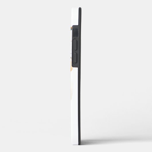 Waterverf Elegant Hummingbird Monogram met naam Case-Mate iPhone Case (Achterkant / Links)