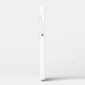 Waterverf Elegant Hummingbird Monogram met naam Case-Mate iPhone Case (Achterkant / Links)