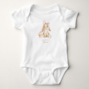 Waterverf Elegant konijn verjaardag grangmille Romper