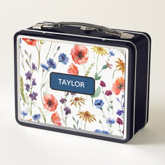 Waterverf Elegante Bloemen (Achterkant)