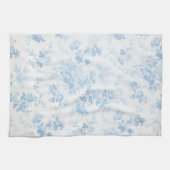 Waterverf Elegante Bloemen Theedoek (Horizontaal)