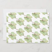 Waterverf | Elegante Engagement Party Kaart (Achterkant)