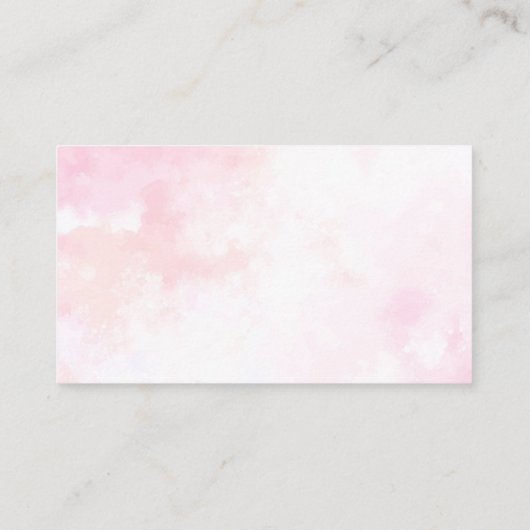 Waterverf elegante Kleine cowgirl Rodeo country ba Informatiekaartje (Achterkant)