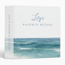 Waterverf Elegante Oceaan Strand Favoriete Recepte