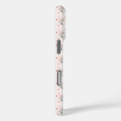 Waterverf Elegante Roze Rozen met Vlinders Case-Mate iPhone Case (Achterkant / Rechts)