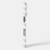 Waterverf Elegante Roze Rozen met Vlinders Case-Mate iPhone Case (Achterkant / Rechts)
