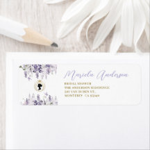 Waterverf Elegante Strik Lint baby shower
