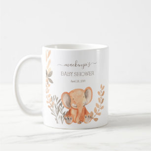 Waterverf Elephant Boho Safari Party Favor Koffiemok