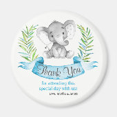 Waterverf Elephant Boy Dank u Magneet (Voorkant)