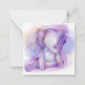 Waterverf Elephant met Faux Gold | Notitiekaartje (Voorkant)