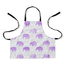 Waterverf Elephant Shibori Primitive Chevron