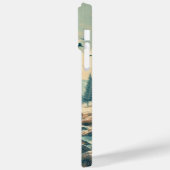 Waterverf Elk AI Art iPhone / iPad case (Achterkant / Links)