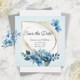 Waterverf Emerly Floral Save the Date