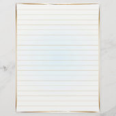 Waterverf Emerly Schrijfpapier (Achterkant)