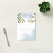 Waterverf en afvalwater post-it® notes (Kantoor)