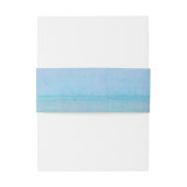 Waterverf en anker uitnodigingen wikkel (Achterkant Voorbeeld)