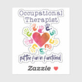 Waterverf- en beroepsmatige therapie sticker (Vel)