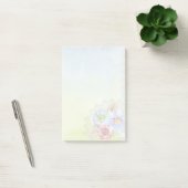 Waterverf en bloemen post-it® notes (Kantoor)
