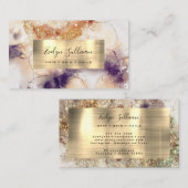 Waterverf en Folie Visitekaartje (Voorkant / Achterkant)