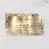 Waterverf en Folie Visitekaartje (Achterkant)