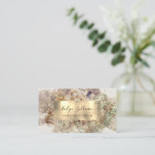 Waterverf en Folie Visitekaartje (Staand voorkant)