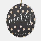 Waterverf en goud | Keramisch Ornament (Links)