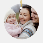 Waterverf en goud | Keramisch Ornament (Achterkant)