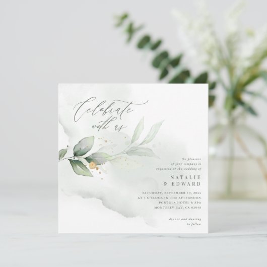 Waterverf- en goudbladerselderij (Staand voorkant)