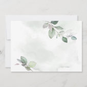 Waterverf- en goudbladerselderij save the date (Achterkant)