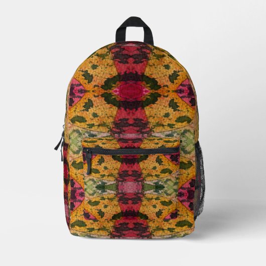 Waterverf en inkt Abstract expressionisme kunst Bedrukte Rugzak (Voorkant)