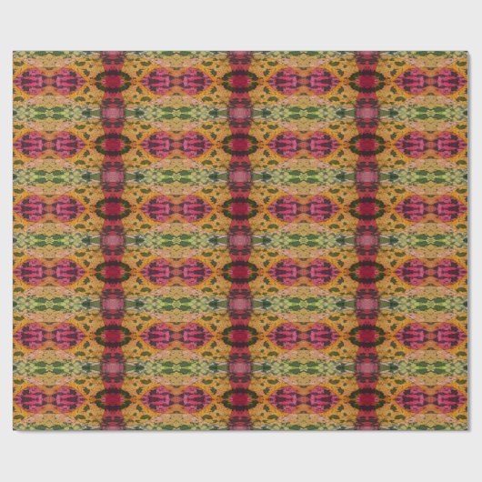 Waterverf en inkt Abstract expressionisme kunst Cadeaupapier (Vlak)