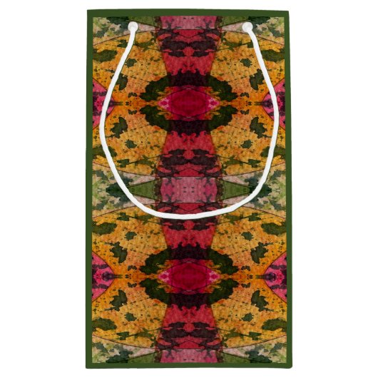 Waterverf en inkt Abstract expressionisme kunst Klein Cadeauzakje (Achterkant)