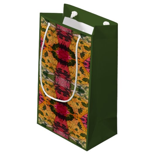 Waterverf en inkt Abstract expressionisme kunst Klein Cadeauzakje (Achterkant Gekanteld)