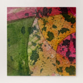 Waterverf en inkt Abstract expressionisme kunst Legpuzzel (Horizontaal)