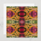 Waterverf en inkt Abstract expressionisme kunst Notitiekaartje (Voorkant / Achterkant)