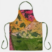Waterverf en inkt Abstract expressionisme kunst Schort (Voorkant)