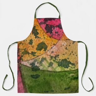 Waterverf en inkt Abstract expressionisme kunst Schort