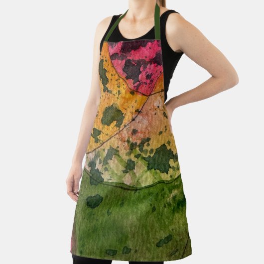 Waterverf en inkt Abstract expressionisme kunst Schort (Insitu)