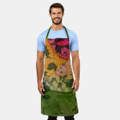 Waterverf en inkt Abstract expressionisme kunst Schort (Gedragen)